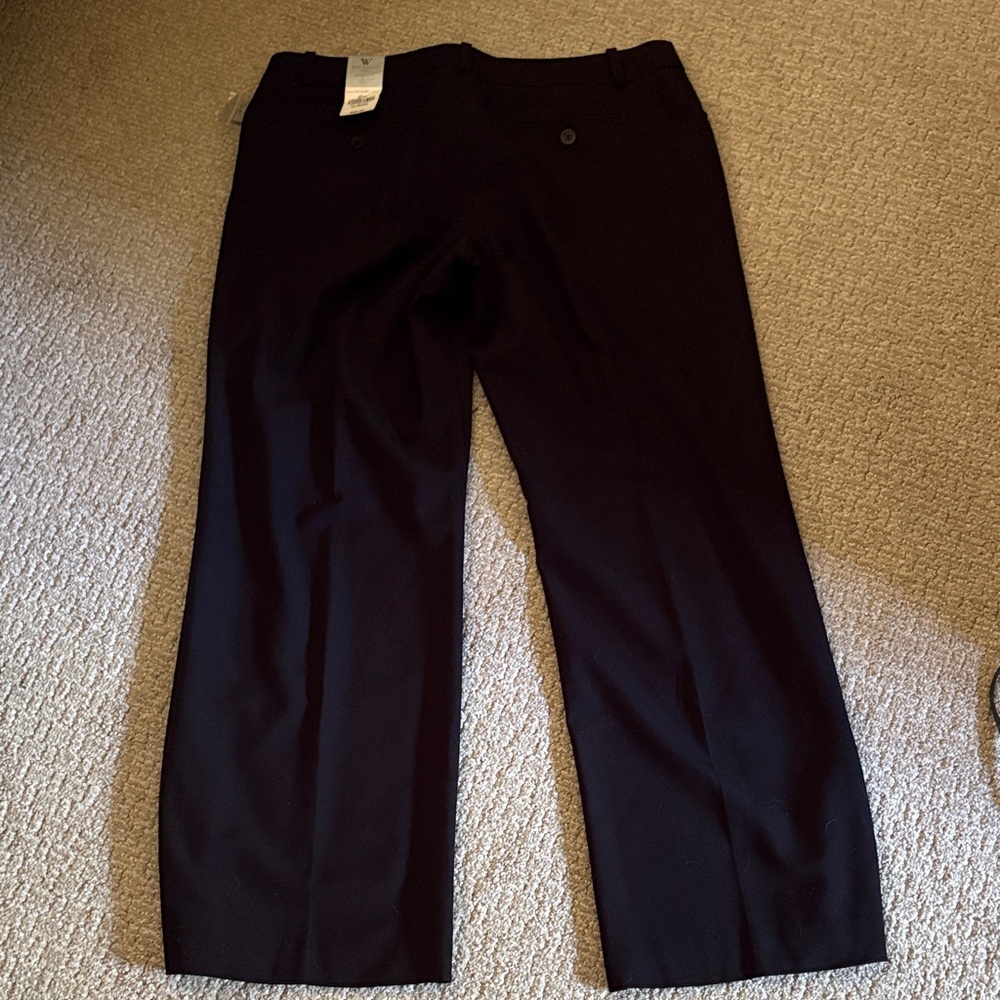 Worthington Womans Classic Black Dress Pants